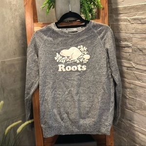 Roots salt&pepper crew neck